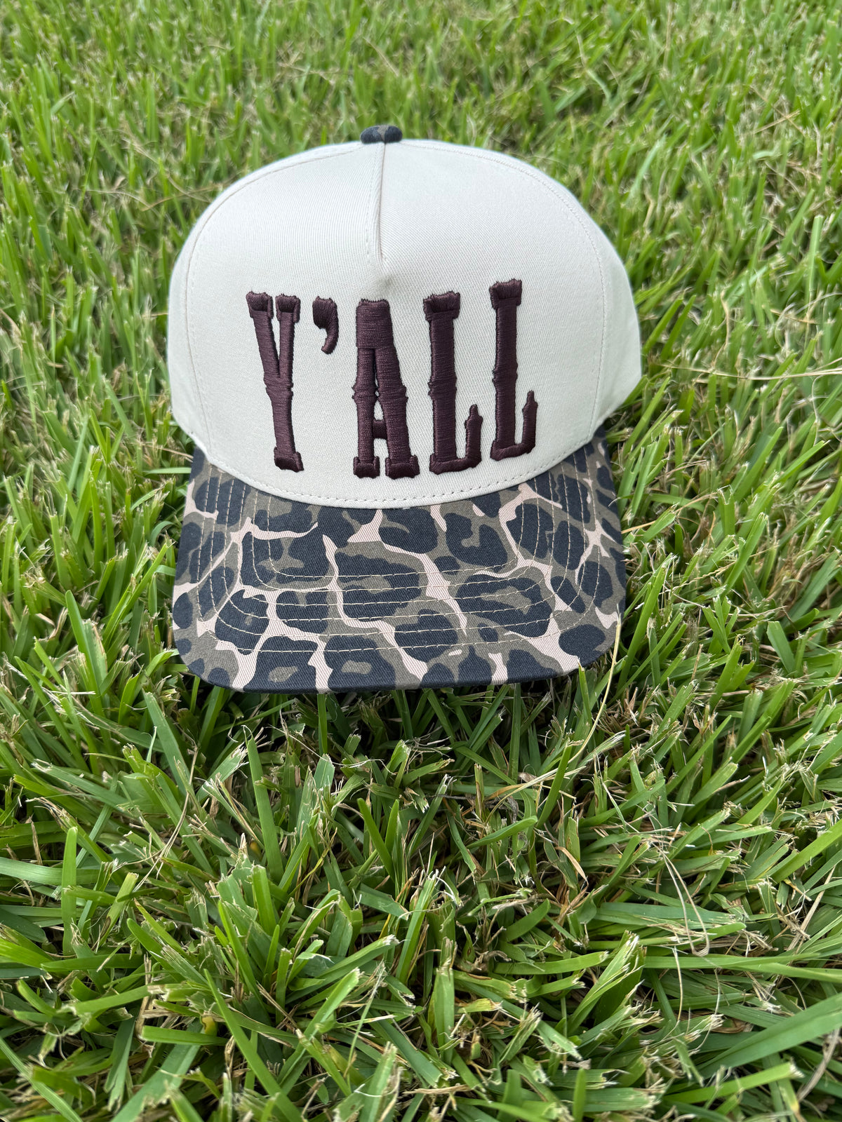 Y’all Leopard Trucker Hat